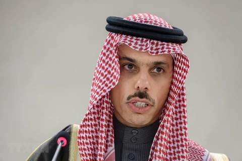 Ngoại trưởng Saudi Arabia Faisal Bin Farhan al Saud. (Ảnh: AFP/TTXVN)