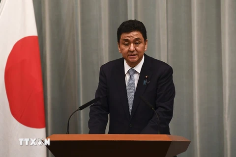 Bộ trưởng Quốc phòng Nhật Bản Nobuo Kishi. (Ảnh: AFP/TTXVN)