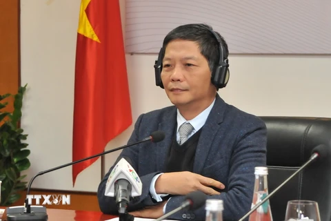 Bộ trưởng Trần Tuấn Anh. (Ảnh: Trần Việt/TTXVN)