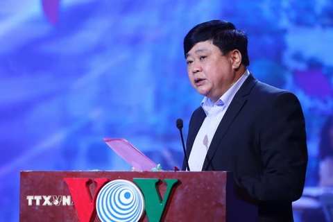 Ủy viên BCH Trung ương Đảng, Tổng Giám đốc Đài Tiếng nói Việt Nam Nguyễn Thế Kỷ. (Ảnh: Thành Đạt/TTXVN)