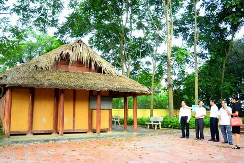 Ngôi nhà lá 3 gian, nơi thành lập cơ sở Đảng đầu tiên tỉnh Thái Nguyên. (Nguồn: dangcongsan.vn)