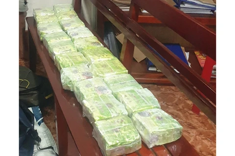 Tang vật 20kg ma túy bị thu giữ. (Nguồn: nhandan.com.vn)