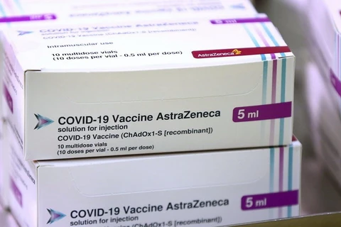 Vắcxin ngừa COVID-19 của AstraZeneca. (Nguồn: AP)