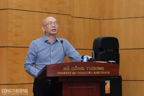 Ông Trần Thanh Hải, Phó Cục trưởng Cục Xuất Nhập khẩu thuộc Bộ Công Thương. (Nguồn: http://tapchicongthuong.vn)