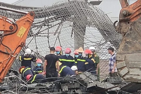Hiện trường vụ tai nạn. (Nguồn: giadinh.net.vn)