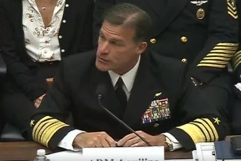Đô đốc Hải quân Mỹ John Aquilino. (Nguồn: navytimes)