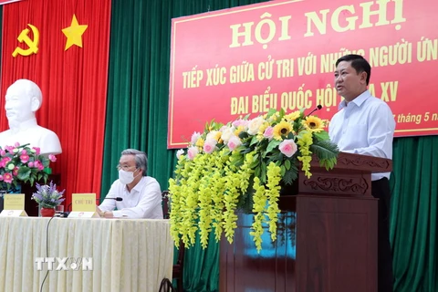 Ông Trần Quốc Nam, Chủ tịch UBND tỉnh Ninh Thuận. (Ảnh: Công Thử/TTXVN)