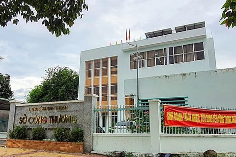 Trụ sở Sở Công thương Ninh Thuận. (Nguồn: plo)