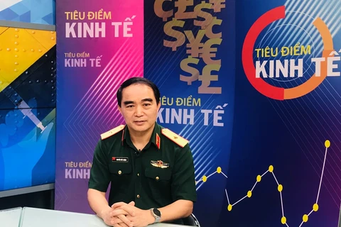 Phó Giáo sư-Tiến sỹ, Thiếu tướng Nguyễn Viết Lượng, Chính ủy Học viện Quân Y. (Ảnh: Anh Nguyễn/BNEWS)