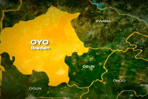 Vị trí bang Oyo, tây nam Nigeria. (Nguồn: channelstv)