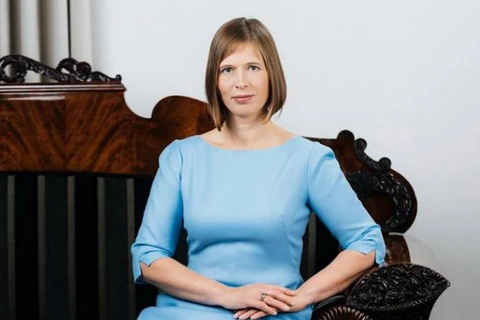 Tổng thống Estonia Kersti Kaljulaid. (Nguồn: iknowpolitics)