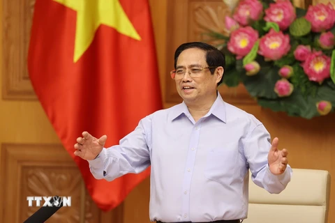 Thủ tướng gặp mặt đoàn Thể thao Việt Nam dự Olympic Tokyo 2020 