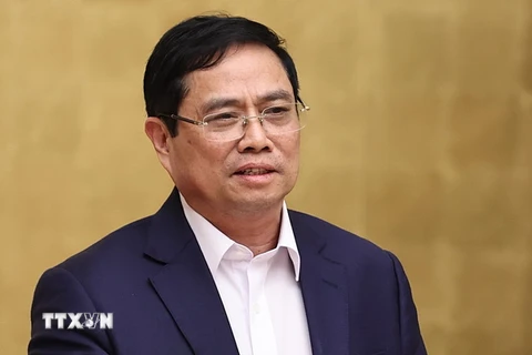 Thủ tướng Phạm Minh Chính được Quốc hội phê chuẩn là Phó Chủ tịch Hội đồng Quốc phòng và An ninh. (Ảnh: Dương Giang/TTXVN)