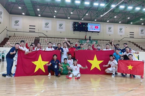 Tuyển Futsal Việt Nam. (Nguồn: VFF)