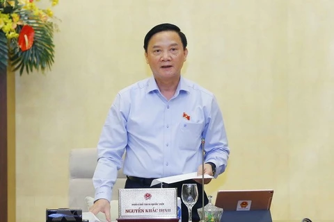 Phó Chủ tịch Quốc hội Nguyễn Khắc Định. (Ảnh: Doãn Tấn/TTXVN)