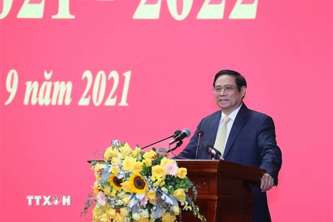 Thủ tướng Phạm Minh Chính dự Lễ khai giảng Học viện Quốc phòng 
