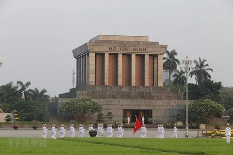 Lăng Chủ tịch Hồ Chí Minh. (Ảnh: Anh Tuấn/TTXVN)