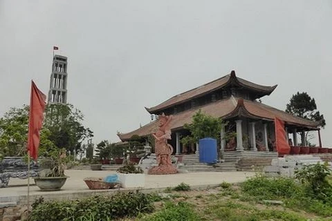 Chùa Tháp Tường Long bên trong. (Nguồn: haiphong.gov.vn)