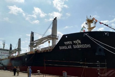 Tàu Banglar-Samriddhi. (Nguồn: thedailystar.net)