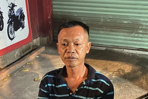 Nguyễn Quốc Lâm thời điểm bị bắt giam. (Nguồn: plo.vn)