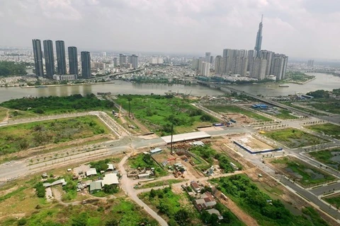 Phối cảnh dự án The Peak Garden tại quận 7, Thành phố Hồ Chí Minh.