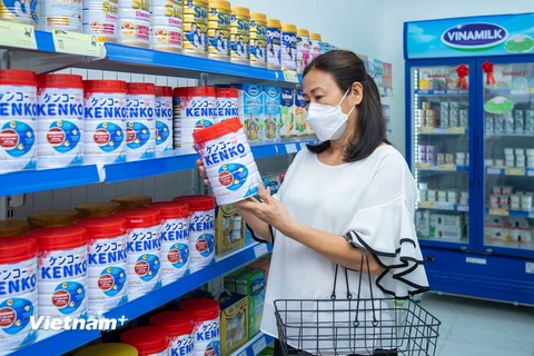 Hệ thống cửa hàng Giấc Mơ Sữa Việt của Vinamilk đã cán mốc 600 cửa hàng trong năm 2021.