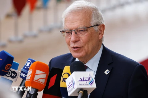 Đại điện EU phụ trách chính sách an ninh và đối ngoại Josep Borrell. (Ảnh: AFP/TTXVN)