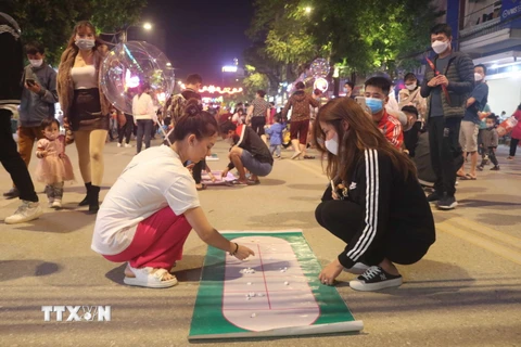 [Photo] Cao Bằng: Phố đi bộ Kim Đồng chính thức hoạt động trở lại 