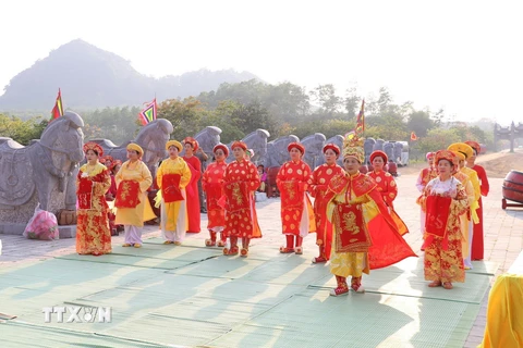 Hình ảnh lễ đàn kính thiên Tràng An năm 2022 tại tỉnh Ninh Bình