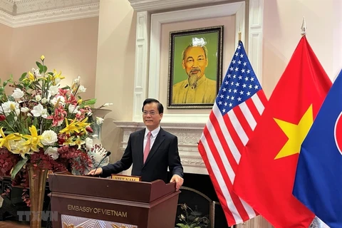 Đại sứ Việt Nam tại Hoa Kỳ Hà Kim Ngọc trở lại công tác tại Bộ Ngoại giao và tiếp tục giữ chức Thứ trưởng Bộ Ngoại giao. (Ảnh: TTXVN)