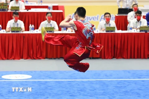 [Photo] Chung kết các nội dung biểu diễn môn Wushu tại SEA Games 31