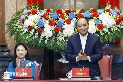 Chủ tịch nước tiếp đoàn đại biểu đồng bào dân tộc thiểu số Tuyên Quang
