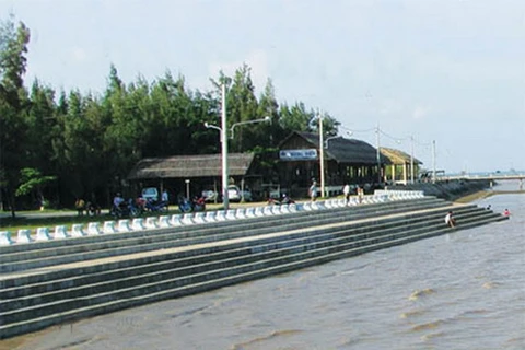 Khu du lịch biển Tân Thành. (Nguồn: tiengiang.gov.vn)
