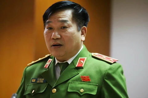 Cục trưởng Cục Cảnh sát quản lý hành chính về trật tự xã hộị Tô Văn Huệ. (Nguồn: cand.com.vn)