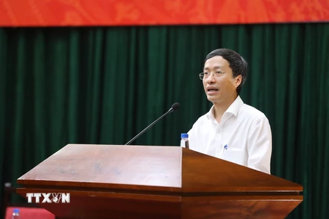 Giáo sư-Tiến sỹ Phan Trọng Lân, Cục trưởng Cục Y tế dự phòng thuộc Bộ Y tế. (Ảnh: Minh Quyết/TTXVN)