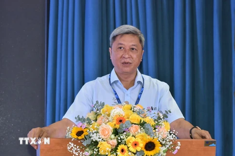 Phó Giáo sư, Tiến sỹ Nguyễn Trường Sơn, Thứ trưởng Bộ Y tế. (Ảnh: Đinh Hằng/TTXVN)