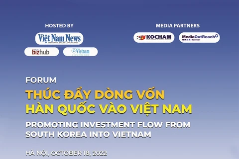 Tọa đàm “Thúc đẩy dòng vốn Hàn Quốc vào Việt Nam” diễn ra tại Hà Nội vào ngày 18/10/2022.