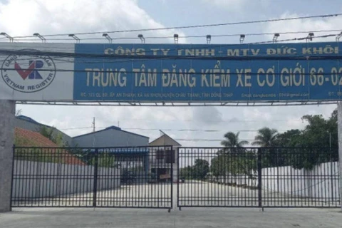 Cục Đăng kiểm Việt Nam đình chỉ hoạt động của Trung tâm Đăng kiểm 6602D trong thời hạn 3 tháng kể từ ngày 19/10. (Nguồn: baogiaothong.vn)