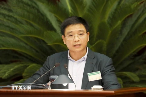 Ông Nguyễn Văn Thắng, Ủy viên Trung ương Đảng, Bộ trưởng Bộ Giao thông Vận tải. (Ảnh: Phương Hoa/TTXVN)