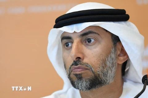 Bộ trưởng Năng lượng UAE Suhail Al Mazrouei. (Ảnh: AFP/TTXVN)