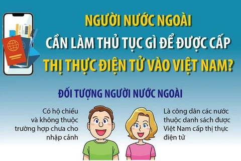 Người nước ngoài cần thủ tục gì để được cấp thị thực điện tử vào VN?