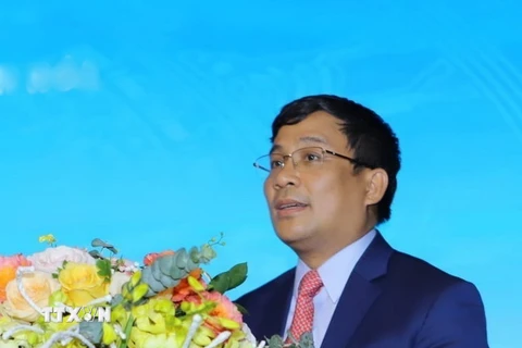 Ông Nguyễn Minh Vũ, Thứ trưởng Thường trực Bộ Ngoại giao. (Ảnh: Trịnh Duy Hưng/TTXVN)