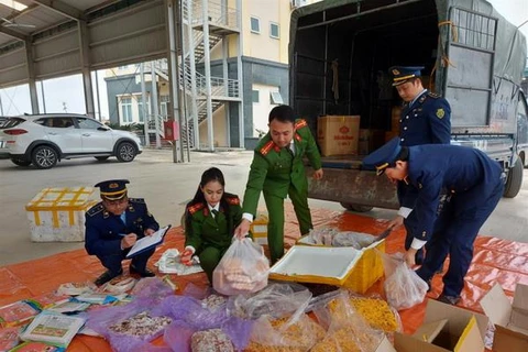 Thanh Hóa: Phát hiện 35 tấn đường, gần 500kg thực phẩm không nguồn gốc