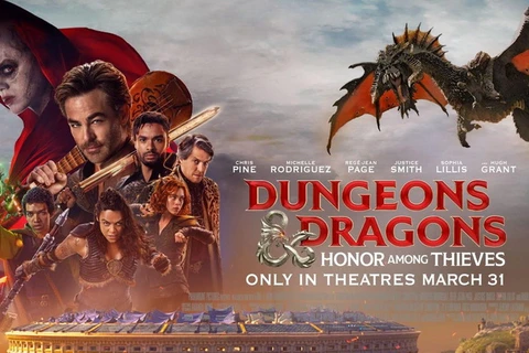 Poster bộ phim "Dungeons & Dragons: Honor Among Thieves." (Nguồn: Paramount) 