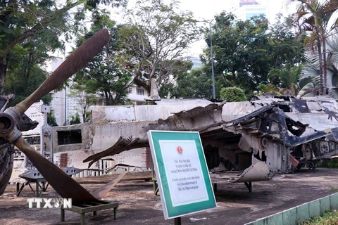 Bảo tàng Chiến dịch Hồ Chí Minh. (Ảnh: Xuân Khu/TTXVN)