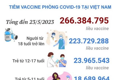 [Infographics] Tình hình tiêm vaccine phòng COVID-19 tại Việt Nam 