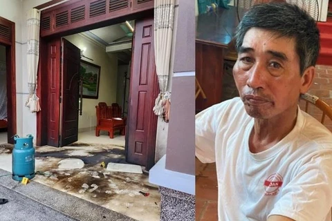 Bắc Giang: Mâu thuẫn gia đình, anh tưới xăng đốt nhà em trai