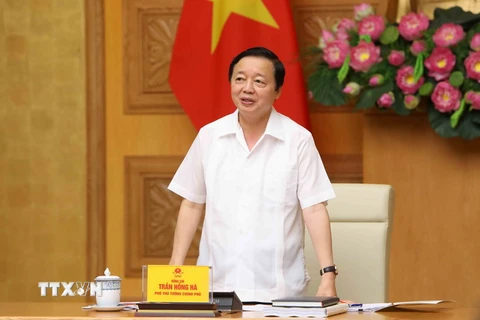 Phó Thủ tướng Trần Hồng Hà. (Ảnh: An Đăng/TTXVN)