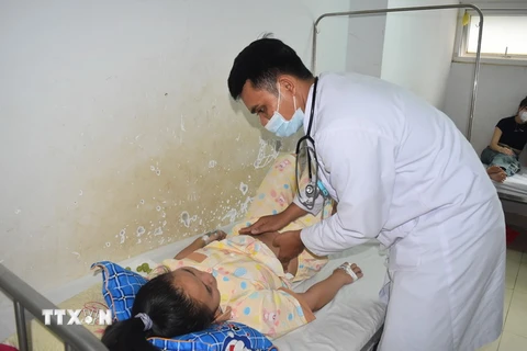 Số ca mắc sốt xuất huyết tại Đắk Lắk liên tục tăng cao, xuất hiện tại 15/15 huyện, thành phố. (Ảnh: Nguyên Dung/TTXVN)