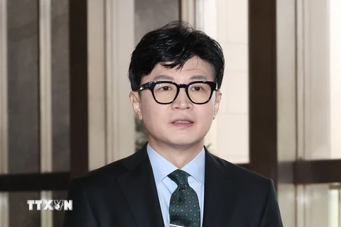 Bộ trưởng Tư pháp Hàn Quốc Han Dong-hoon. (Ảnh: Yonhap/TTXVN)